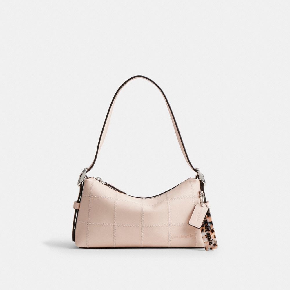 Coachtopia Alter/Ego Small Shoulder Bag In Checkerboard Upcrafted Leather